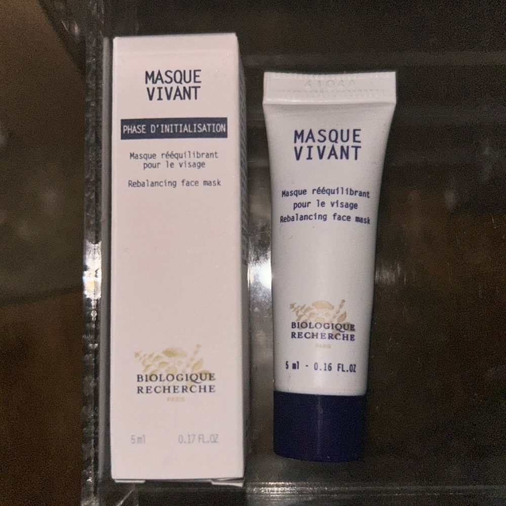 2x  Masque vivant biologique recherche